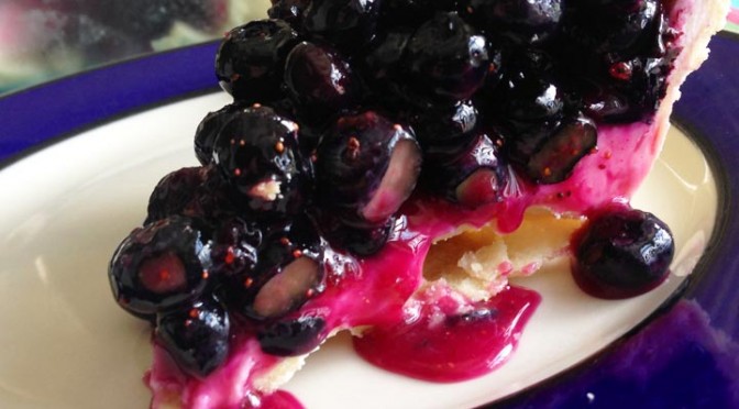 Raw Blueberry Pie: My Fave Recipe from My Mom