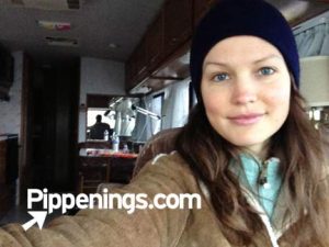 Pippi Peterson in her RV